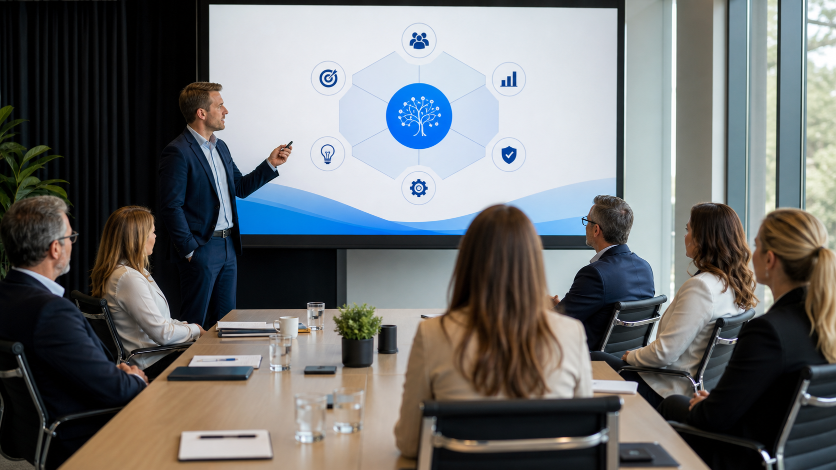 AI transformation leadership team